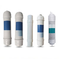 Jeu de cinq filtres de rechange pour fontaine à eau osmosée Blue Sea 3.0 PureOsmose